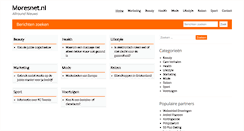 Desktop Screenshot of moresnet.nl